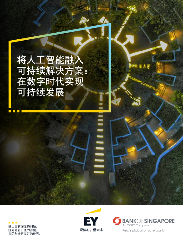 《2025将人工智能融入可持续解决方案：在数字时代实现可持续发展报告》