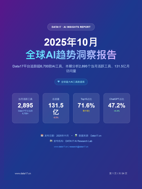 《2025年10月全球AI趋势洞察报告》