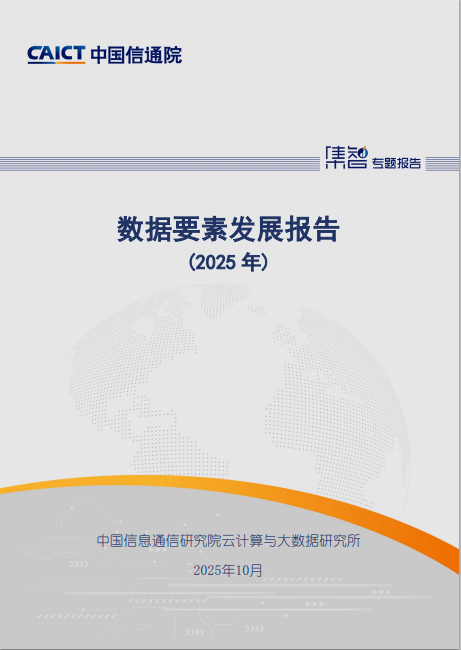 《数据要素发展报告 2025》